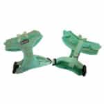 Pet Interest Σαμαράκι Mesh Harness Teal with Dots Piping & Trim M