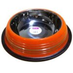 Ανοξείδωτο Μπολ με Αντιολισθητική Βάση Χρωματιστό 480ml