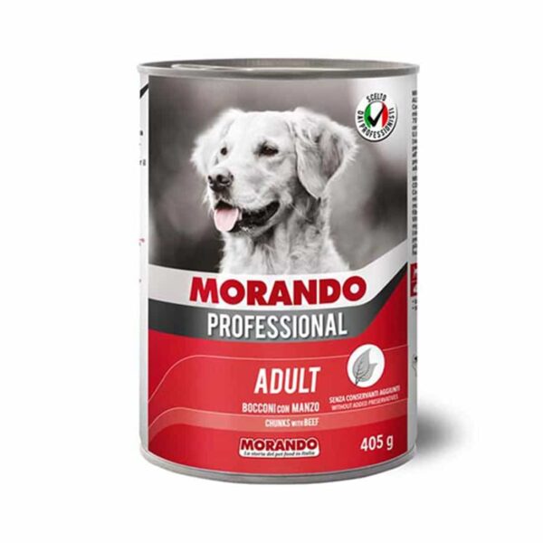 Morando Professional Dog Κομματάκια Βοδινό 400gr