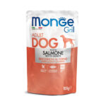 Monge Υγρή Τροφή Pouch Σκύλου Grill Με Σολωμό 100GR