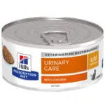 Hill's PD Feline C/D Κονσέρβα Γάτας 156gr με Κοτόπουλο