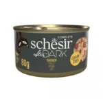 Υγρή Τροφή Γάτας Grain Free Schesir Cat After Dark Wholefood 80gr Κοτόπουλο