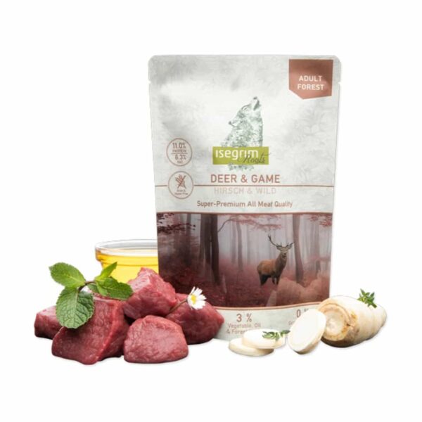 Isegrim Roots Adult Forest Ελάφι Και Κυνήγι 410gr