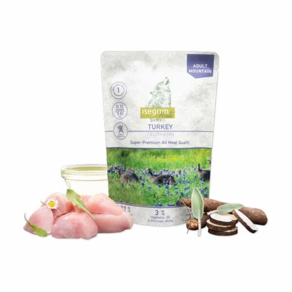 Isegrim Roots Adult Mountain Γαλοπούλα 410gr