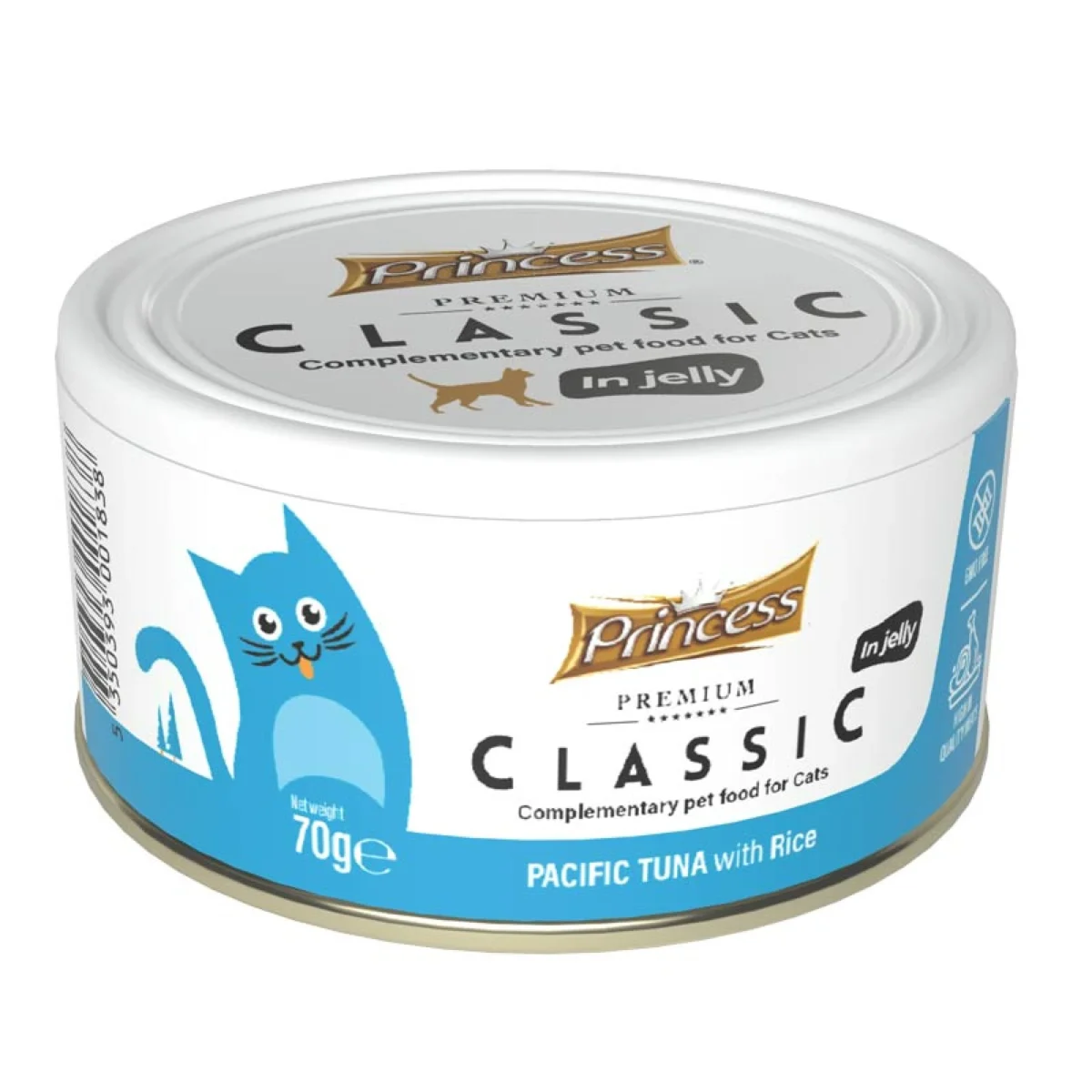 Princess Premium Classic Pacific Tuna with Rice 70g (7 + 1 Δώρο) - Image 2