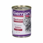 Gemon Sterilised Beef Κονσέρβα για Στειρωμένη Γατα 415gr