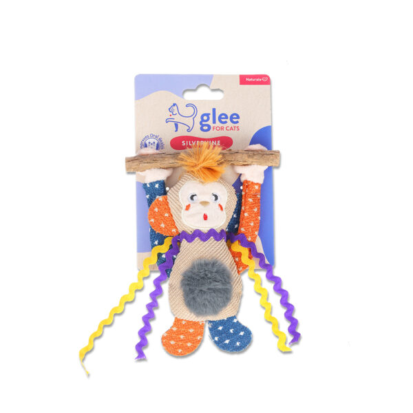 Glee Παιχνίδι Γάτας Monkey με catnip 15*8.5cm