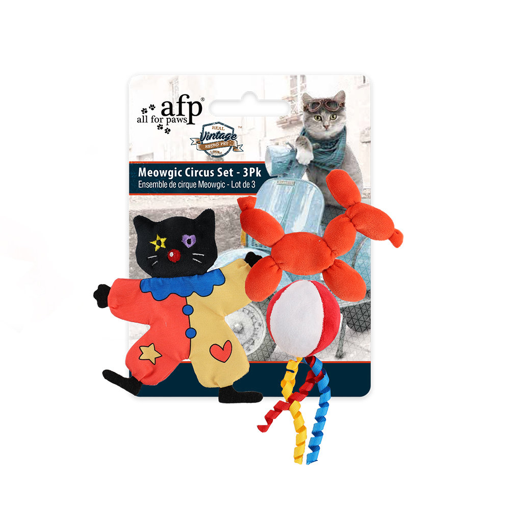af2591 AFP Παιχνίδι Γάτας Meowgic Circus Set 3Pk - Image 1